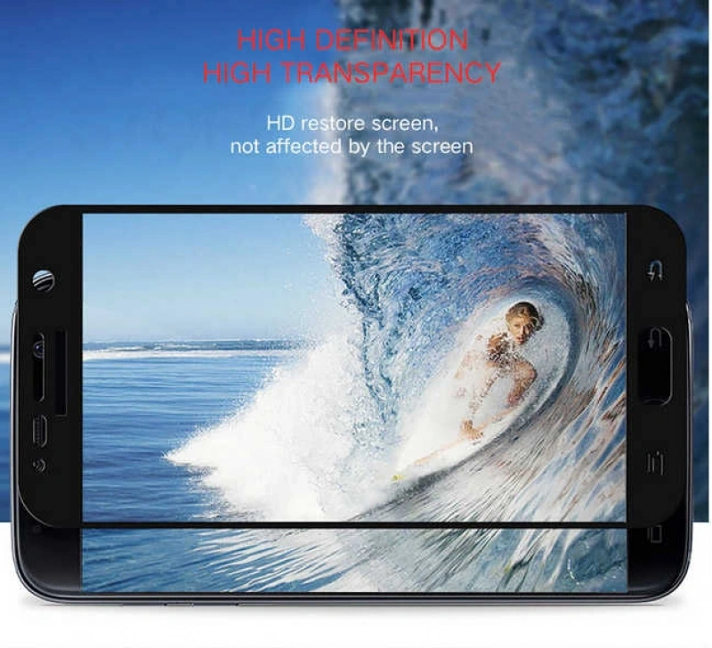 Galaxy A7 2016 Zore Ekranı Tam Kaplayan Düz Cam Koruyucu