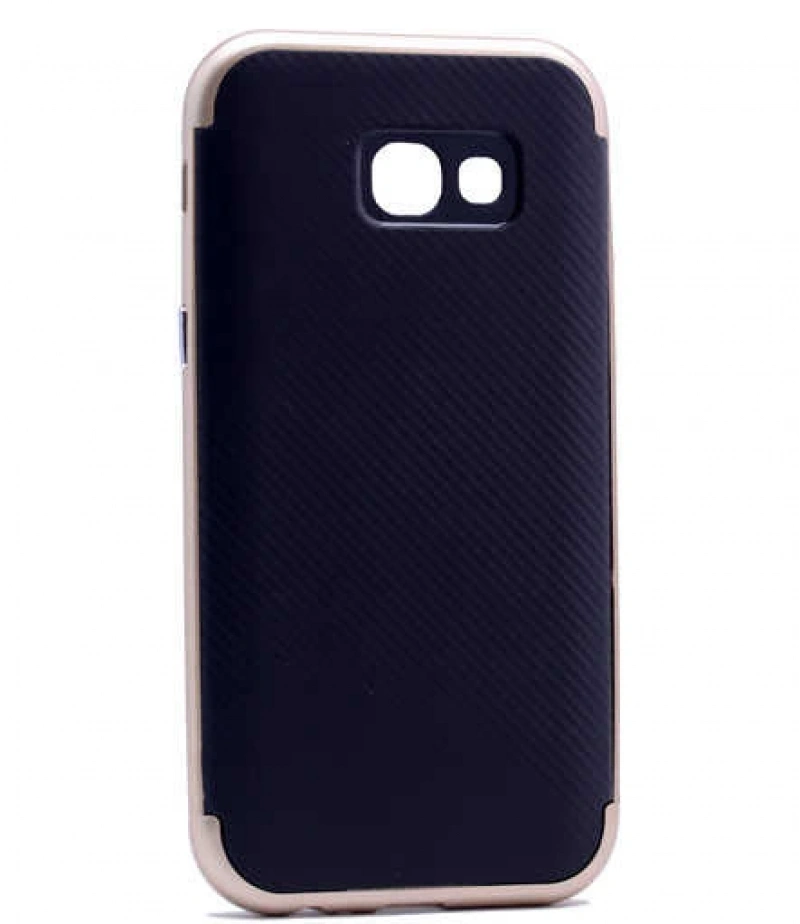 Galaxy A7 2017 Kılıf Zore İnce Mono Karbon Silikon Kapak