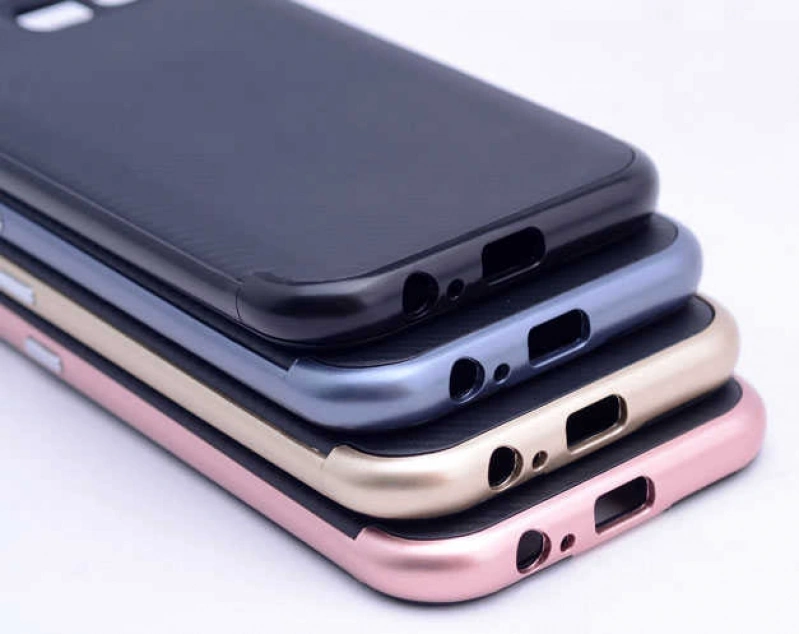 Galaxy A7 2017 Kılıf Zore İnce Mono Karbon Silikon Kapak