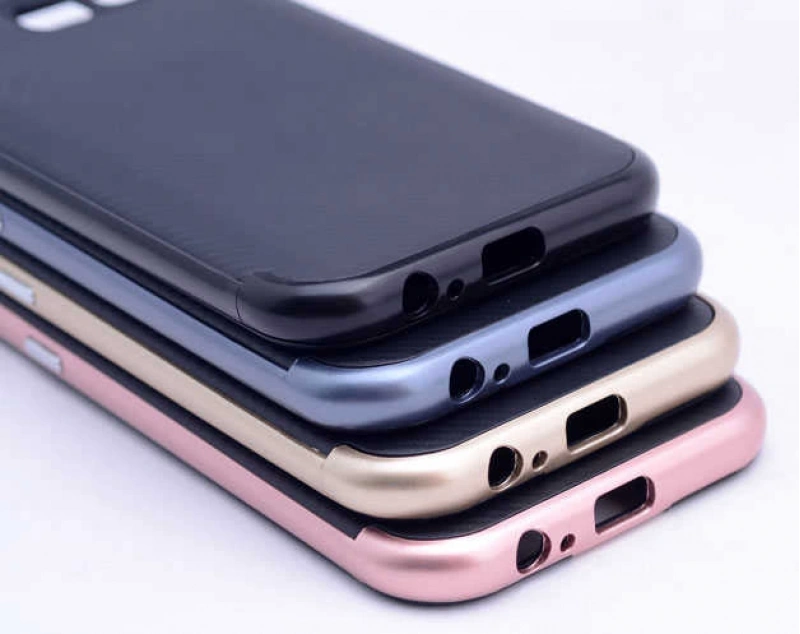 Galaxy A7 2017 Kılıf Zore İnce Mono Karbon Silikon Kapak