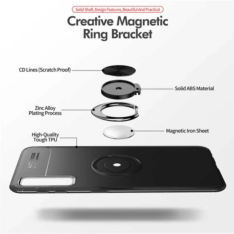 Galaxy A7 2018 Kılıf Zore Ravel Silikon Kapak