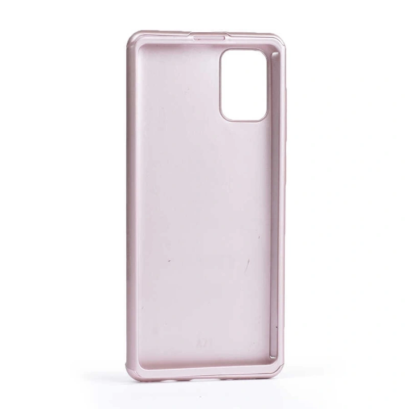 Galaxy A71 Kılıf Zore 360 3 Parçalı Rubber Kapak