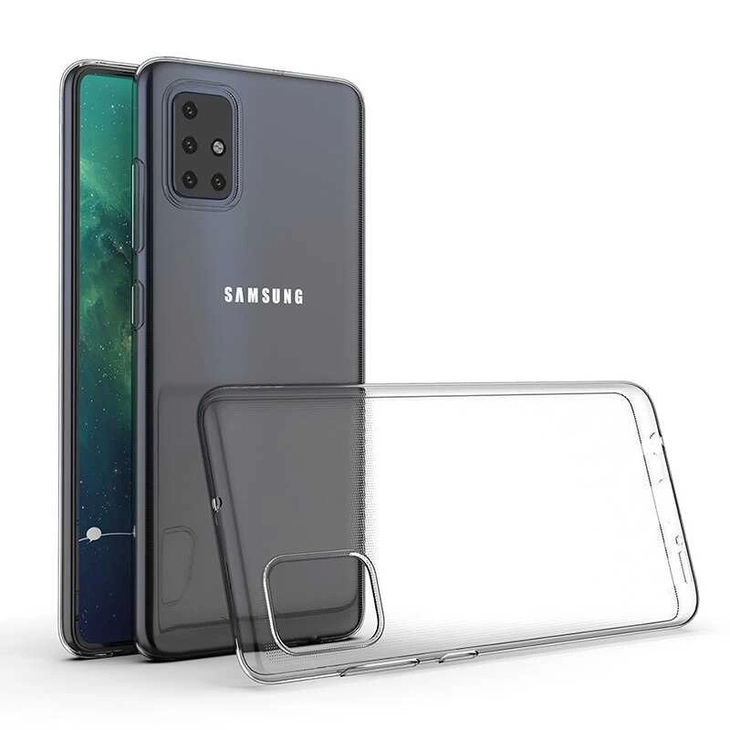 Galaxy A71 Kılıf Zore Süper Silikon Kapak