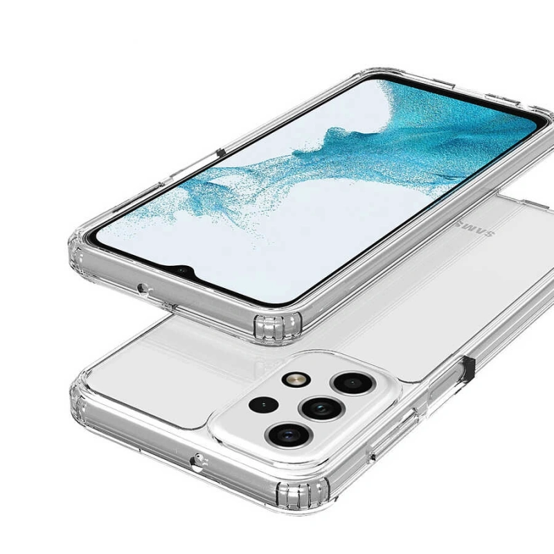 Galaxy A73 Kılıf Zore 2mm Anti Shock Silikon