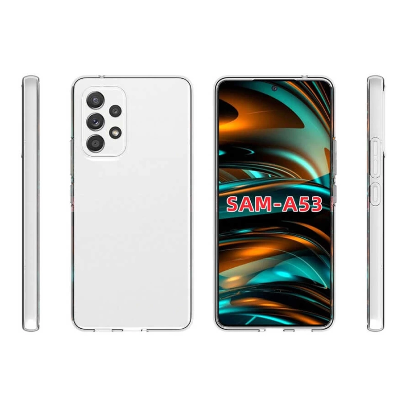 Galaxy A73 Kılıf Zore Süper Silikon Kapak