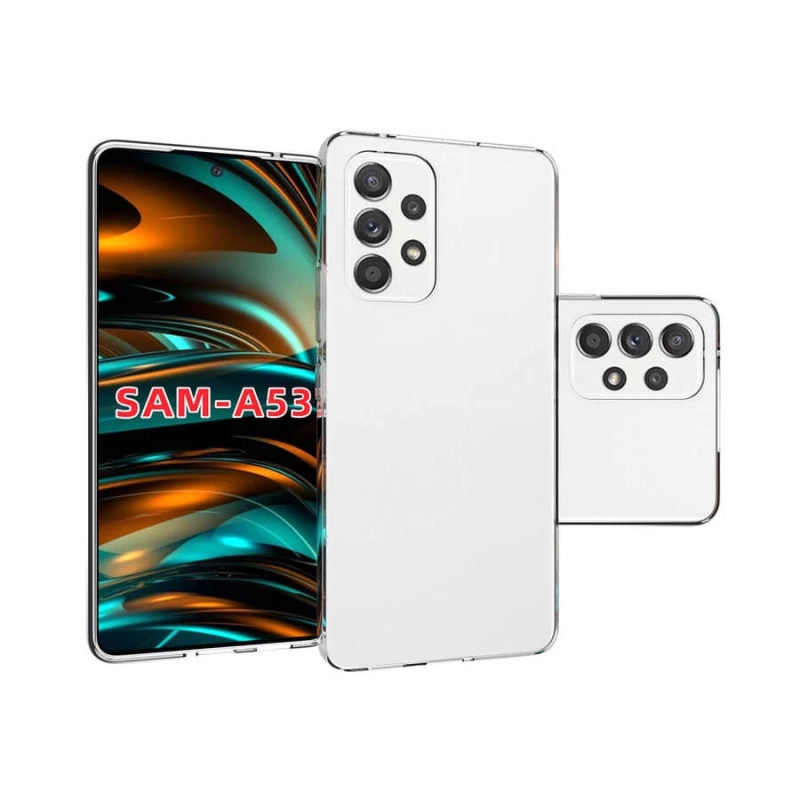 Galaxy A73 Kılıf Zore Süper Silikon Kapak