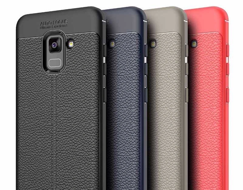 Galaxy A8 Plus 2018 Kılıf Zore Niss Silikon Kapak