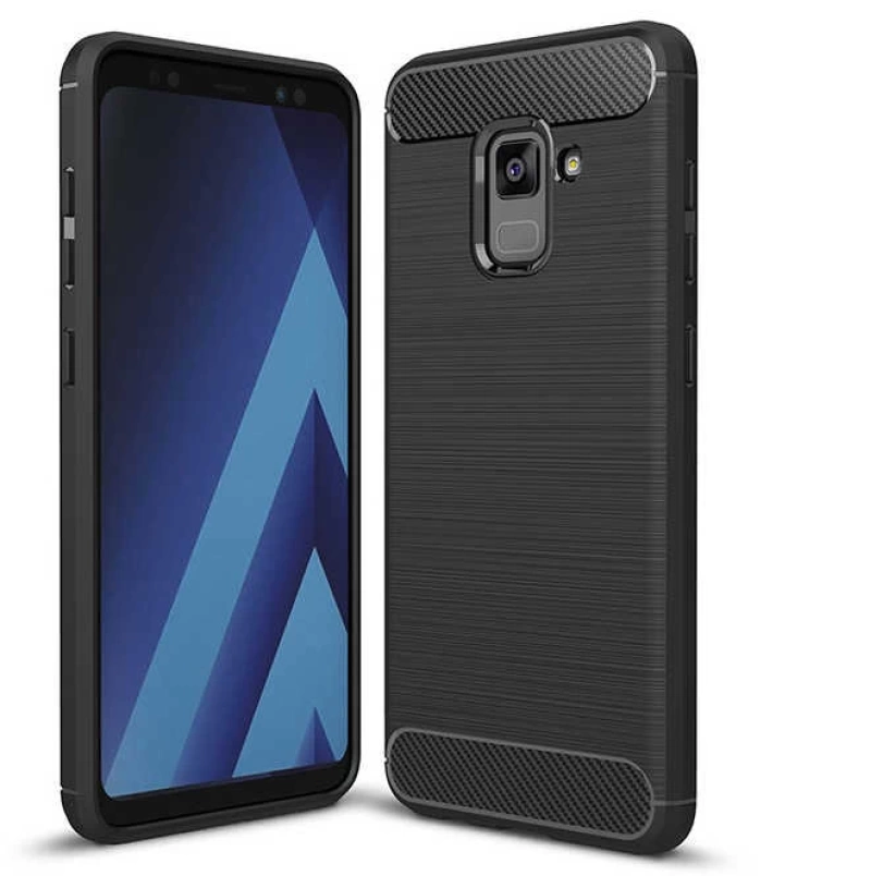 Galaxy A8 Plus 2018 Kılıf Zore Room Silikon Kapak