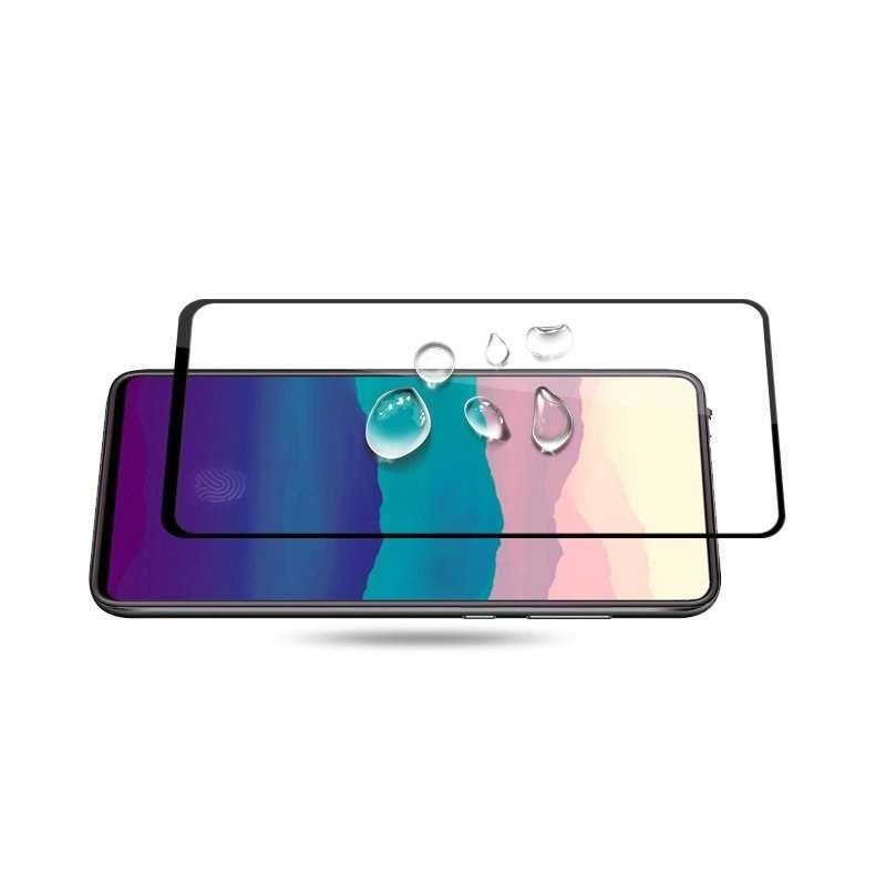 Galaxy A80 Zore Kenarları Kırılmaya Dayanıklı Cam Ekran Koruyucu