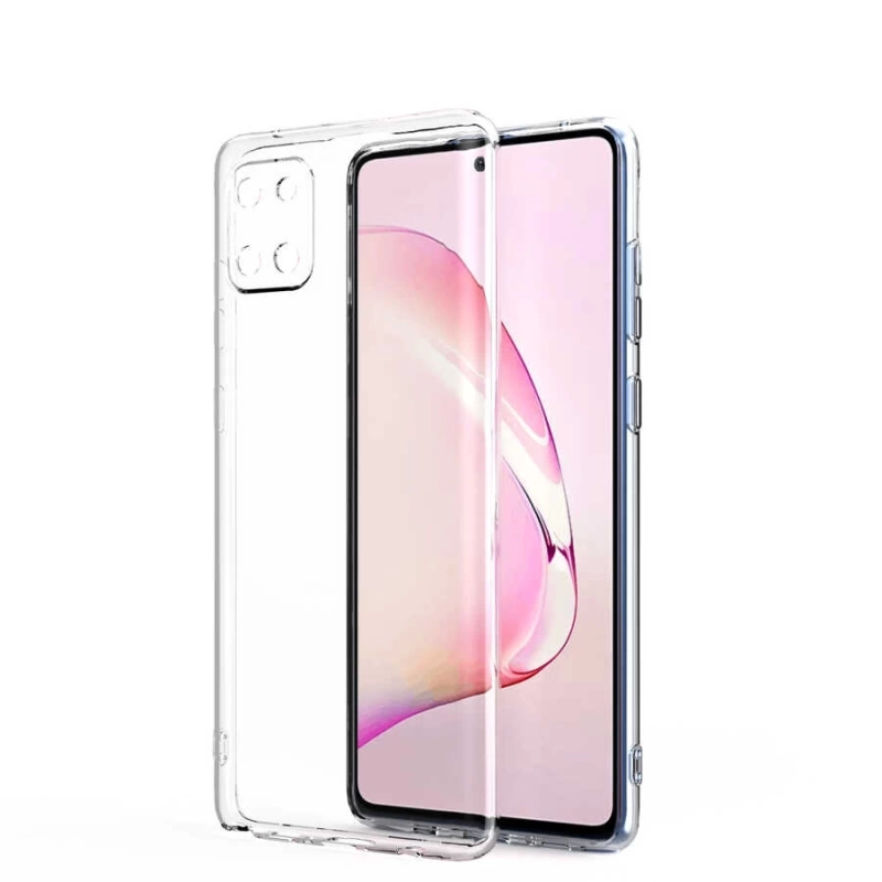 Galaxy A81 (Note 10 Lite) Kılıf Zore Kamera Korumalı Süper Silikon Kapak