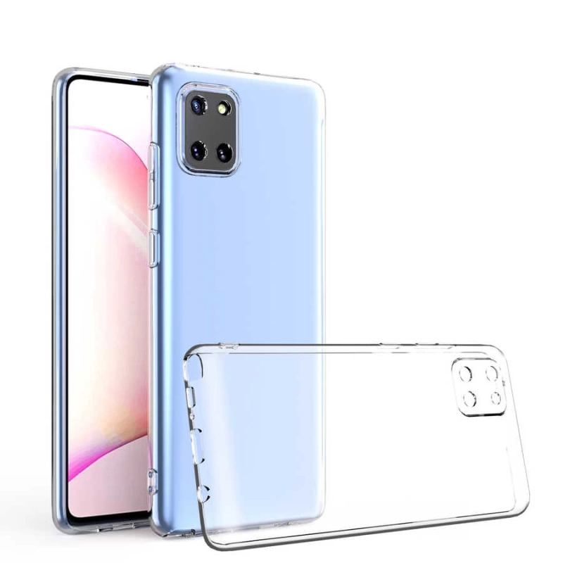 Galaxy A81 (Note 10 Lite) Kılıf Zore Kamera Korumalı Süper Silikon Kapak