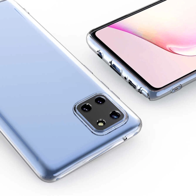 Galaxy A81 (Note 10 Lite) Kılıf Zore Kamera Korumalı Süper Silikon Kapak