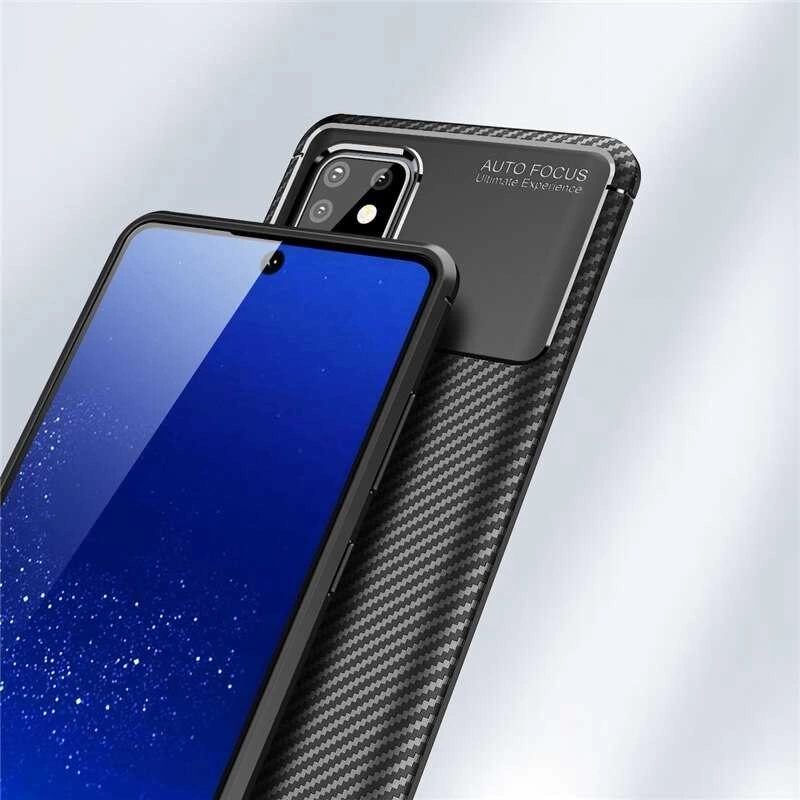 Galaxy A81 (Note 10 Lite) Kılıf Zore Negro Silikon Kapak