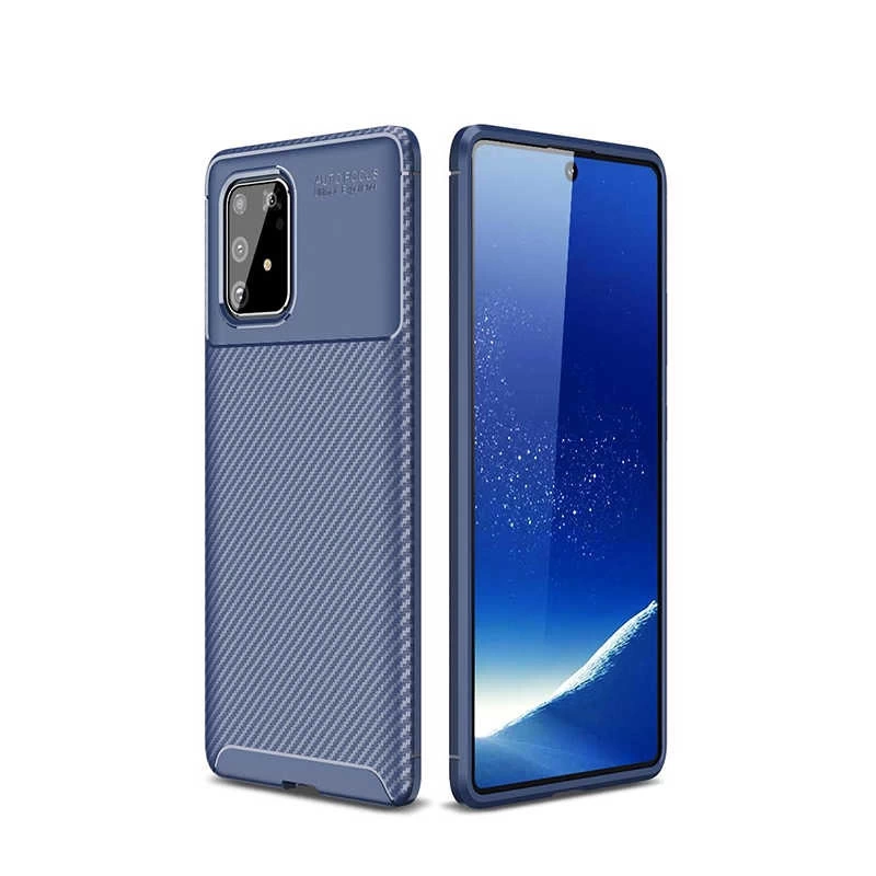 Galaxy A91 (S10 Lite) Kılıf Zore Negro Silikon Kapak