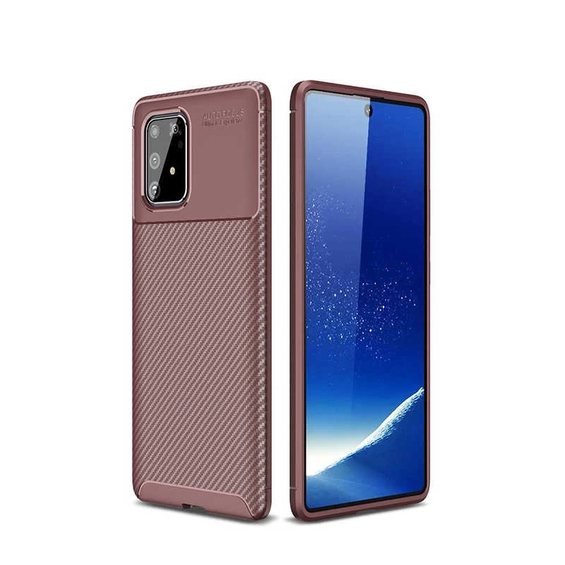 Galaxy A91 (S10 Lite) Kılıf Zore Negro Silikon Kapak