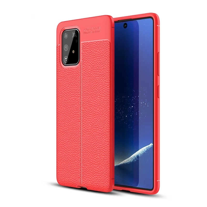 Galaxy A91 (S10 Lite) Kılıf Zore Niss Silikon Kapak