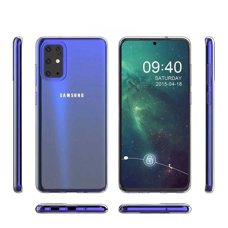 Galaxy A91 (S10 Lite) Kılıf Zore Süper Silikon Kapak