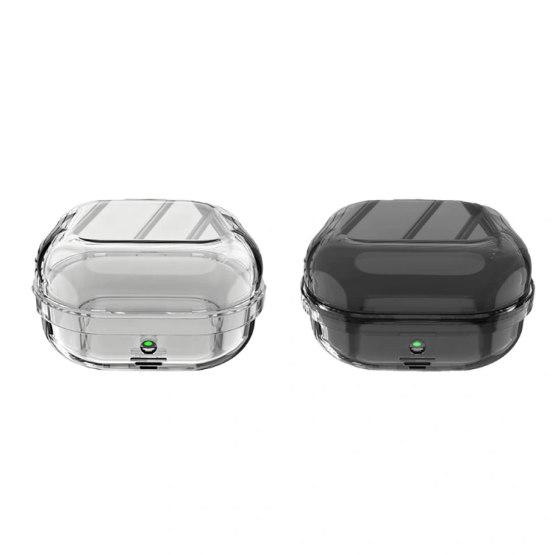 Galaxy Buds 4 Pro Kılıf Şeffaf Silikon 360 Derece Koruma Zore Airbag 47 Kılıf