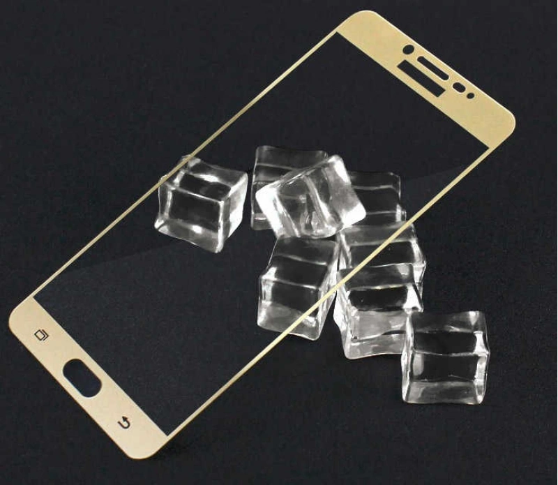 Galaxy C7 Pro Zore Ekranı Tam Kaplayan Düz Cam Koruyucu