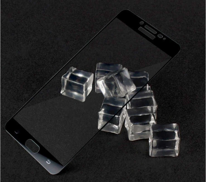 Galaxy C9 Pro Zore Ekranı Tam Kaplayan Düz Cam Koruyucu