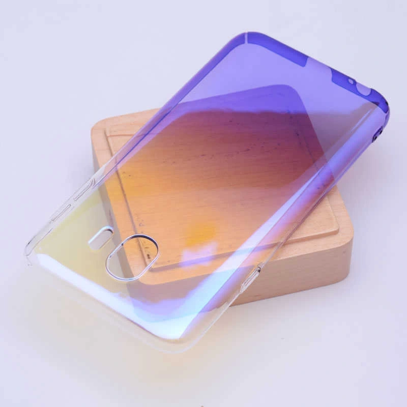 Galaxy J4 Zore Renkli Transparan Kapak