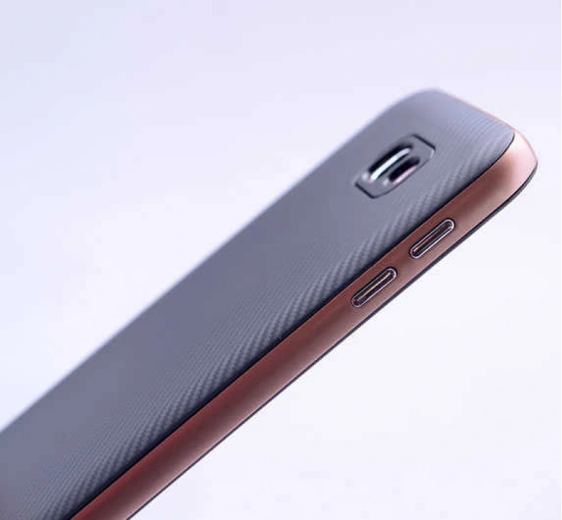 Galaxy J5 Prime Kılıf Zore İnce Mono Karbon Silikon Kapak