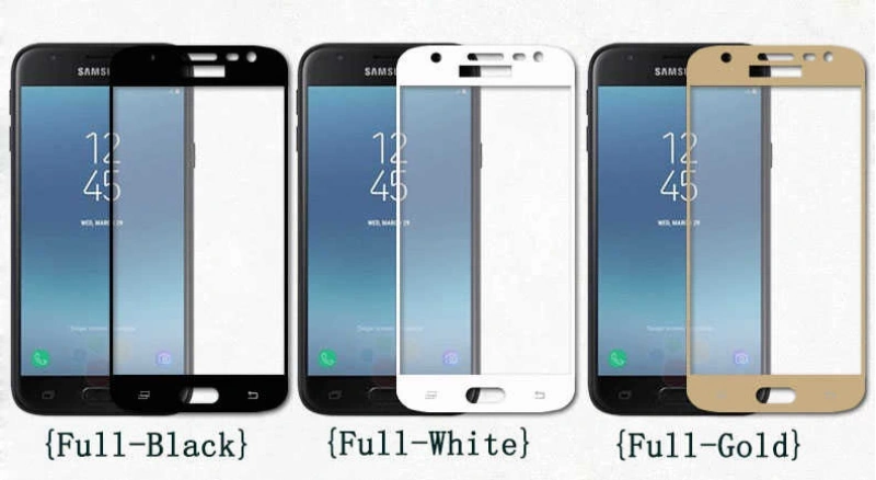 Galaxy J530 Pro Zore Ekranı Tam Kaplayan Düz Cam Koruyucu