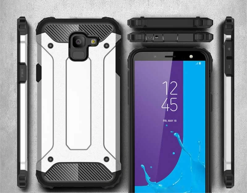 Galaxy J6 Kılıf Zore Crash Silikon Kapak