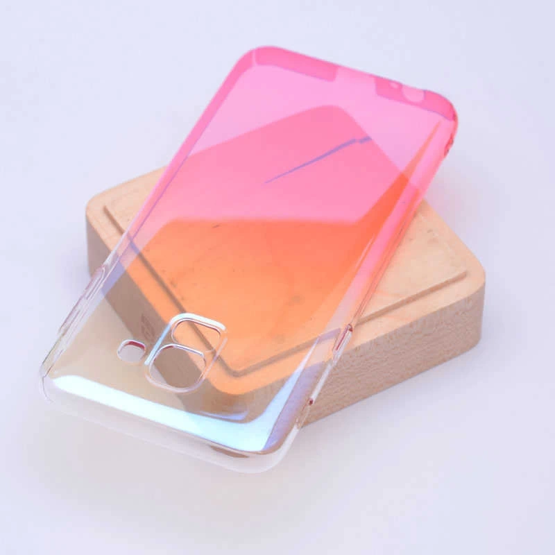 Galaxy J6 Zore Renkli Transparan Kapak