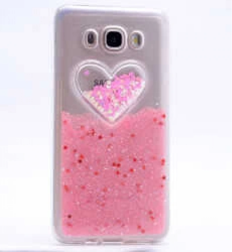 Galaxy J7 2016 Kılıf Zore Kalpli Silikon