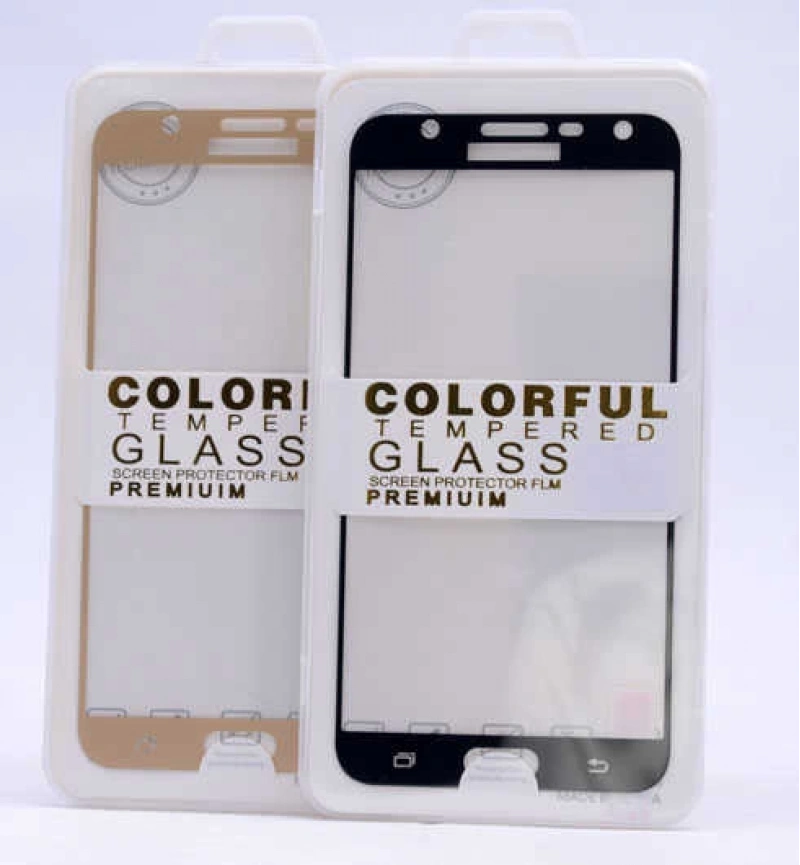 Galaxy J7 Core Zore Ekranı Tam Kaplayan Düz Cam Koruyucu