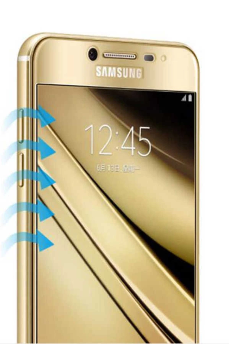 Galaxy J7 Prime Zore Kenarları Kırılmaya Dayanıklı Cam Ekran Koruyucu