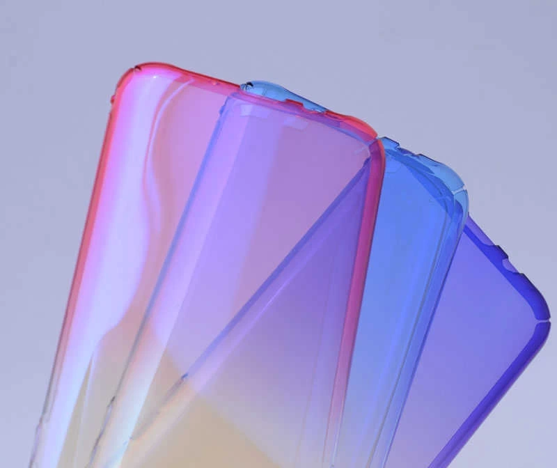 Galaxy J7 Zore Renkli Transparan Kapak