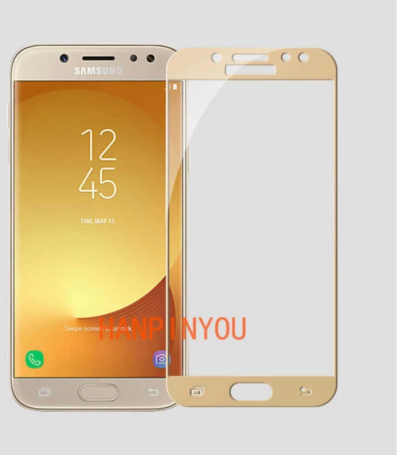 Galaxy J730 Pro Zore Ekranı Tam Kaplayan Düz Cam Koruyucu