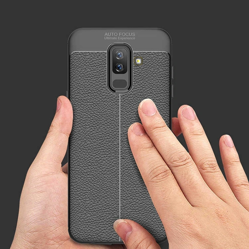 Galaxy J8 Kılıf Zore Niss Silikon Kapak