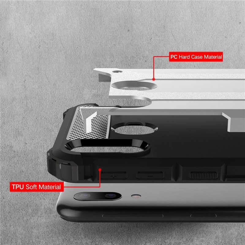 Galaxy M20 Kılıf Zore Crash Silikon Kapak