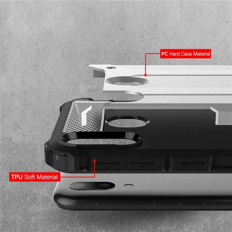 Galaxy M20 Kılıf Zore Crash Silikon Kapak