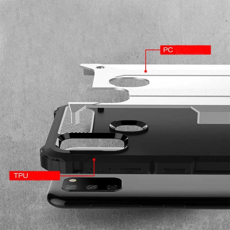 Galaxy M21 Kılıf Zore Crash Silikon Kapak