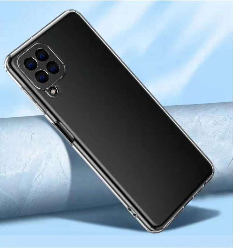 Galaxy M22 Kılıf Zore Kamera Korumalı Süper Silikon Kapak