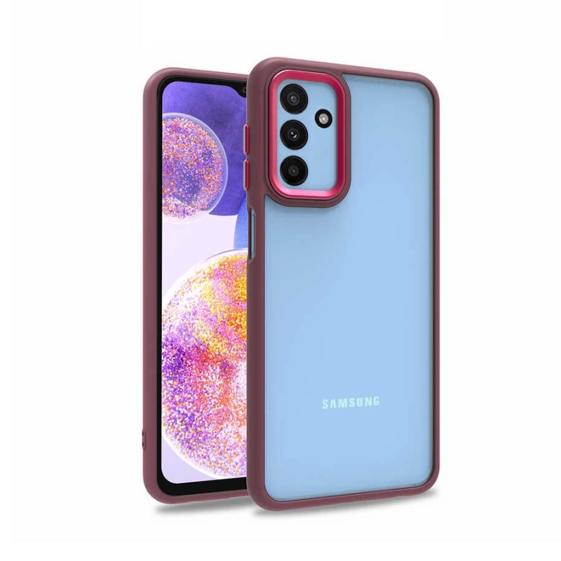 Galaxy M23 Kılıf Zore Flora Kapak