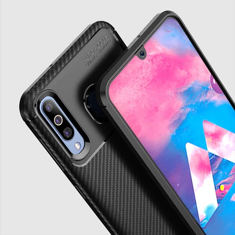 Galaxy M30 Kılıf Zore Negro Silikon Kapak