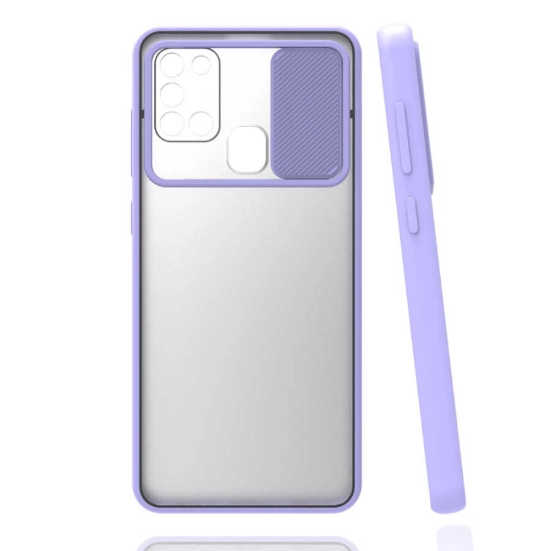 Galaxy M31 Kılıf Zore Lensi Kapak