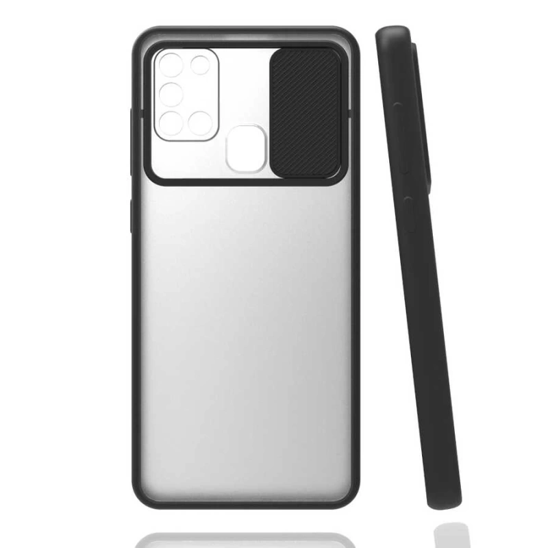 Galaxy M31 Kılıf Zore Lensi Kapak