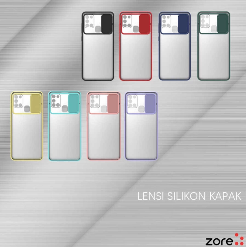 Galaxy M31 Kılıf Zore Lensi Kapak