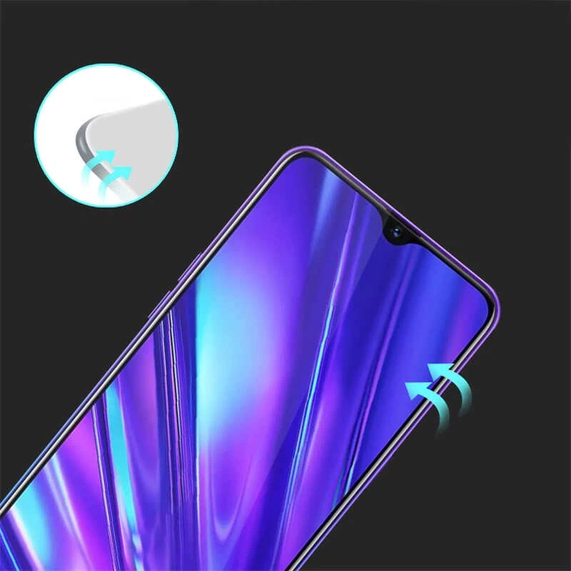 Galaxy M31 Zore Kenarları Kırılmaya Dayanıklı Cam Ekran Koruyucu