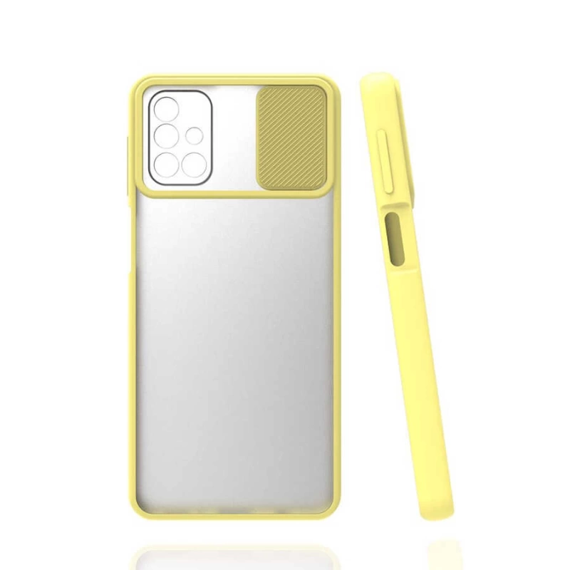 Galaxy M31S Kılıf Zore Lensi Kapak