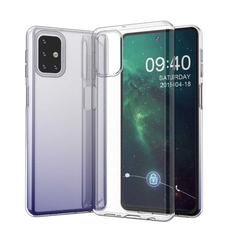 Galaxy M31S Kılıf Zore Süper Silikon Kapak