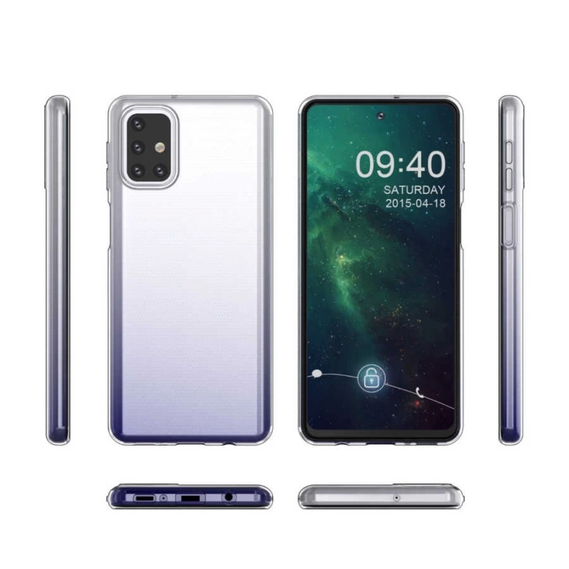 More TR Galaxy M31S Kılıf Zore Süper Silikon Kapak