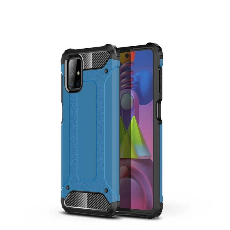 Galaxy M51 Kılıf Zore Crash Silikon Kapak
