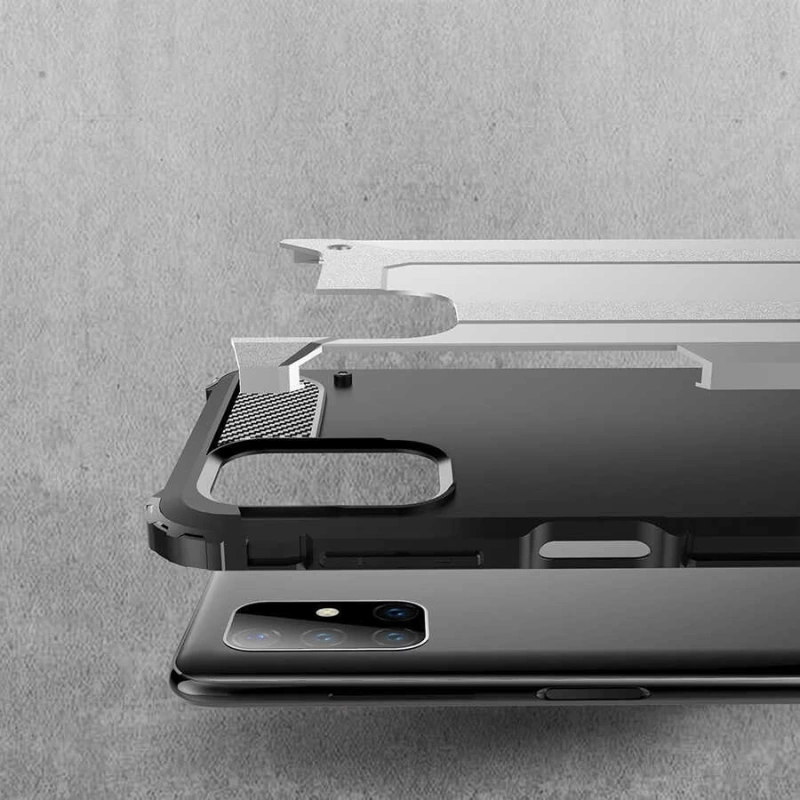 Galaxy M51 Kılıf Zore Crash Silikon Kapak